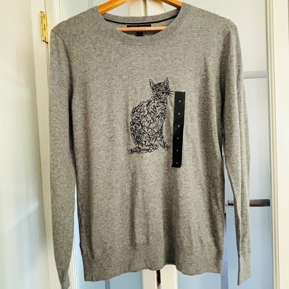 Banana Republic Cat Sweater
